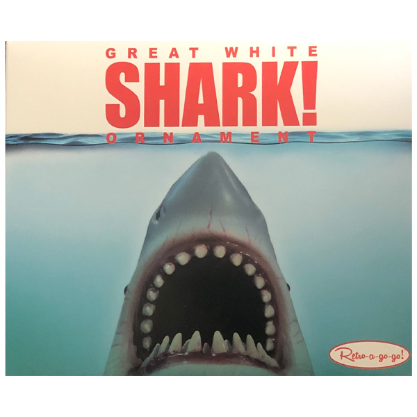 Retro-A-Go-Go Great White Shark Ornament
